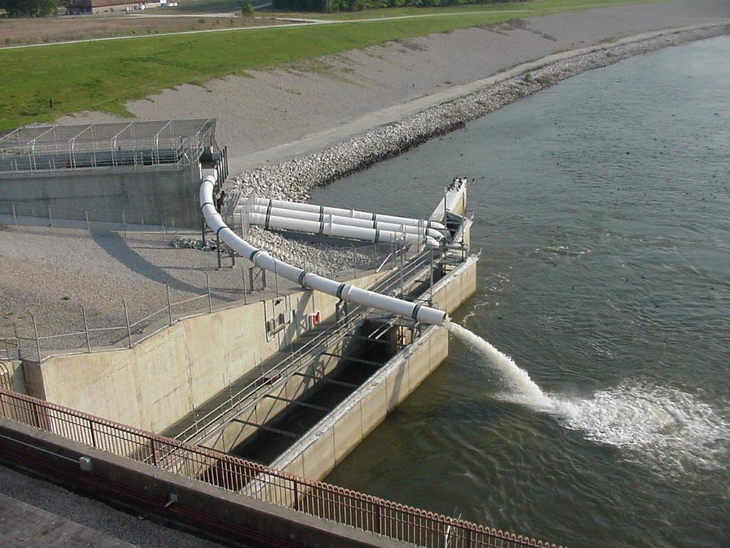 Santee River / Rediversion Fish Passage Modifications Siphon fed attraction flow Entrance