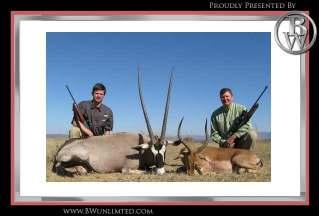 BWU Outdoors Charity Global Hunting & Fishing Adventures 1) African Safari for 2 Hunters for 7 days including three (3) game animals for each Hunter, Lodging and Meals included Cost to