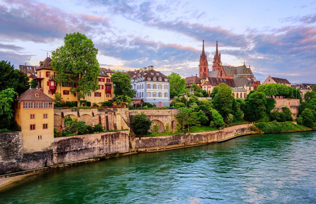 RHINE RIVER 2019 WINDING ITS WAY THROUGH Switzerland, France, Germany and the Netherlands, the Rhine River has long been recognized as Europe s most important waterway.