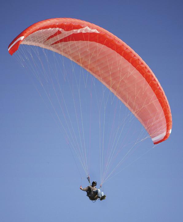 It is not streamlined, so it increases drag, slowing its fall so that the object or person it is carrying lands safely. Some parachute designs do more than increase drag.