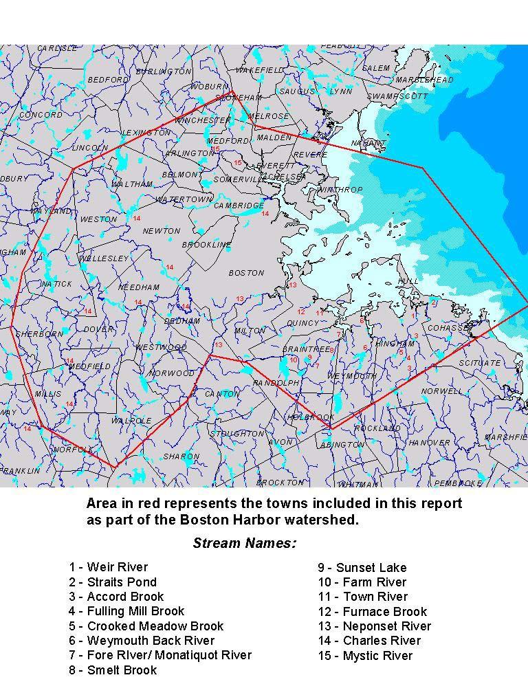Boston Harbor Watersheds