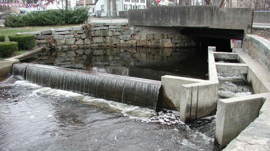 Boston Harbor Watersheds Obstruction # 3 Jackson Square Dam Weymouth 4.3 Dam Concrete 28 4.3 0.1 - - 42º 12 53.875 N 70º 55 25.