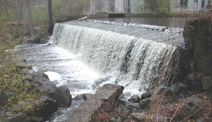 North Shore Watersheds Obstruction # 3 Snuff Mill Dam Byfield 11.2 Dam Concrete and 61 8.8 1.3 - Private 42º 45 17.