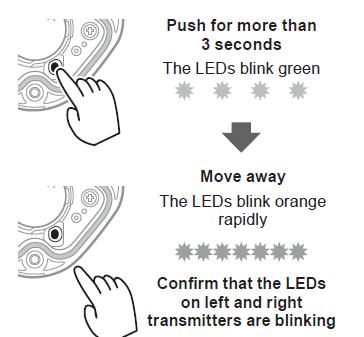 Switching Left and Right Sensors FROM Single Leg to Dual Leg Mode Notes This method is for users who are upgrading from a single leg sensor with a second Left or Right leg sensor.