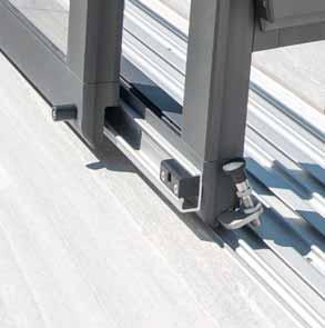 COLOUR SAMPLES rails have a tough, abrasive-resistant surface
