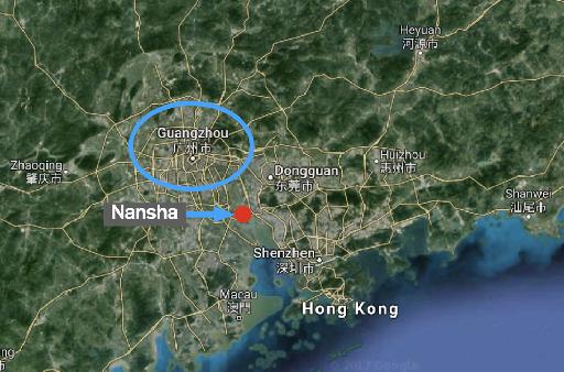 How to find us Nansha Marina is home