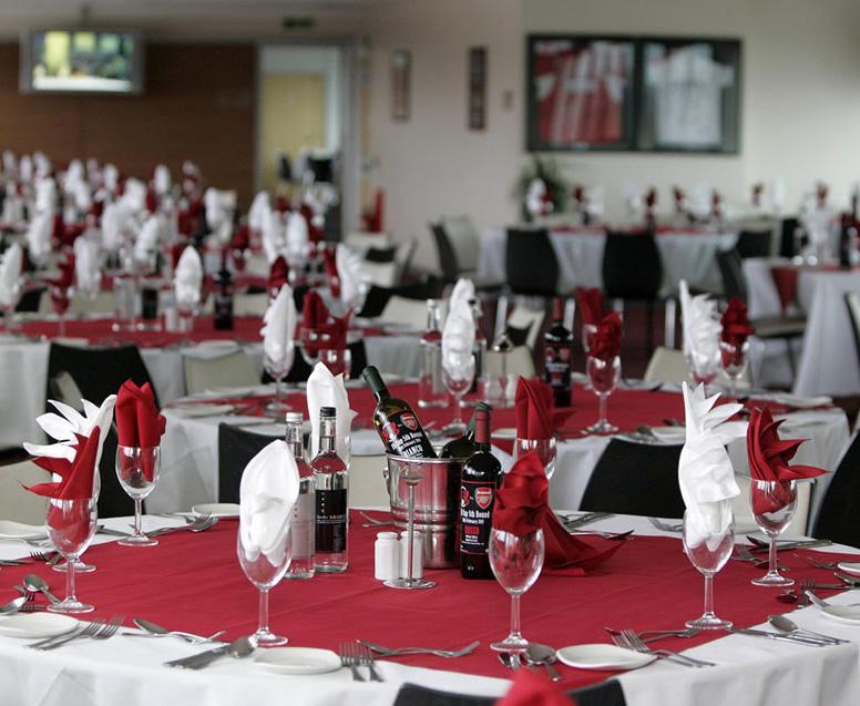 family and friends, matchday hospitality is available