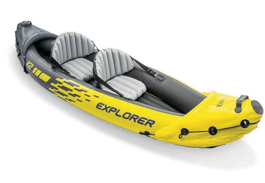 EXPLORER K2 68307 Explorer K2 Kayak and backrest Removable / adjustable