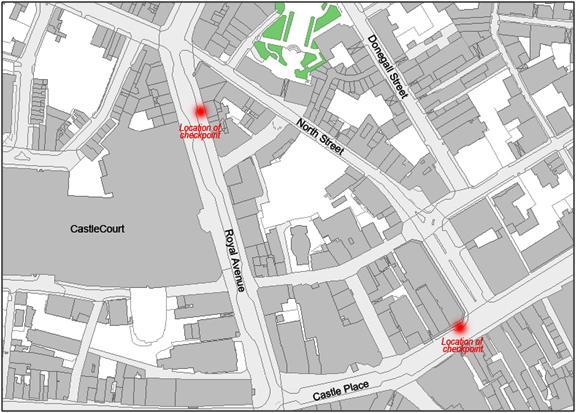 1. Introduction 1.1 Vehicular access into Belfast city centre is restricted and unauthorised vehicles are not permitted to enter the restricted zone[s] between the hours of 11.00am and 6.00pm.