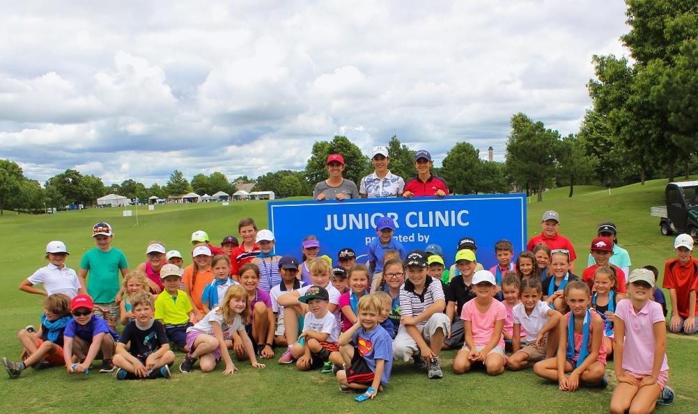 junior golfers will be invited into a
