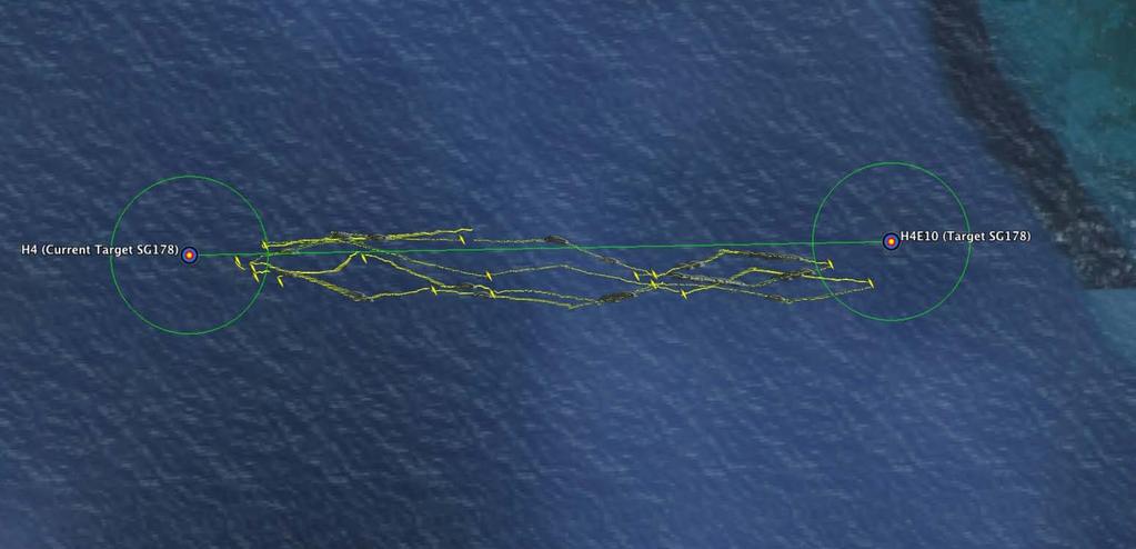 Small beaked whale icons represent detections along the dive path. Figure 5.