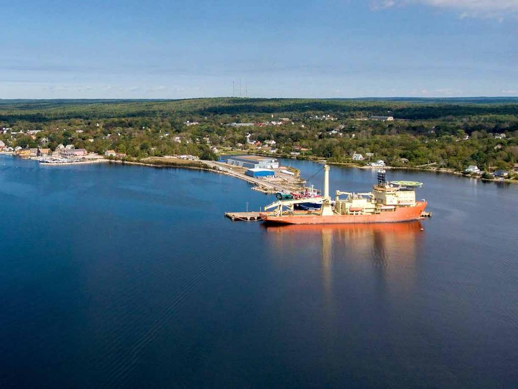 Located in the world s third best natural harbour the Port of Shelburne is an attractive