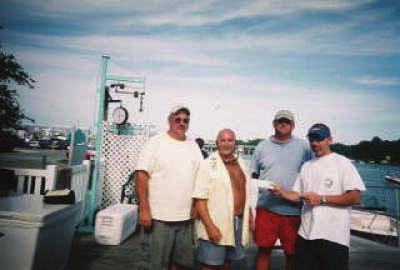 COBIA TOURNAMENT RESULTS: FIRST PLACE WAS BOB STUHLMAN'S BOAT. FISH WEIGHED 54 LBS. RUSSELL WILLOUGHBY WAS THE ANGLER.