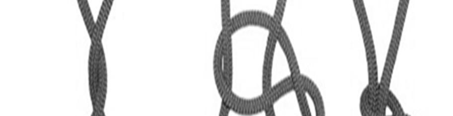 MIDDLE OF THE ROPE FIGURE EIGHT SLIP KNOT: (Class 3, Middle of Rope): Purpose: To form an adjustable bight in a rope.