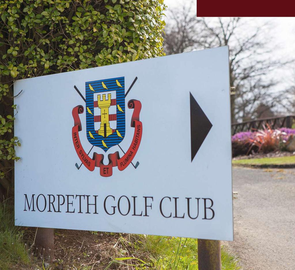 Morpeth Golf Club Morpeth Golf Club Situated directly opposite the entrance to The Fairways, Morpeth Golf Club is one of Northumberland s golfing gems.