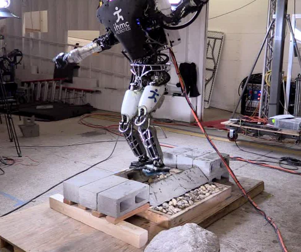 Walking on Partial Footholds Including Line Contacts with the Humanoid Robot Atlas* Georg Wiedebach 1, Sylvain Bertrand 1, Tingfan Wu 1, Luca Fiorio 2, Stephen McCrory 1, Robert Griffin 1, Francesco