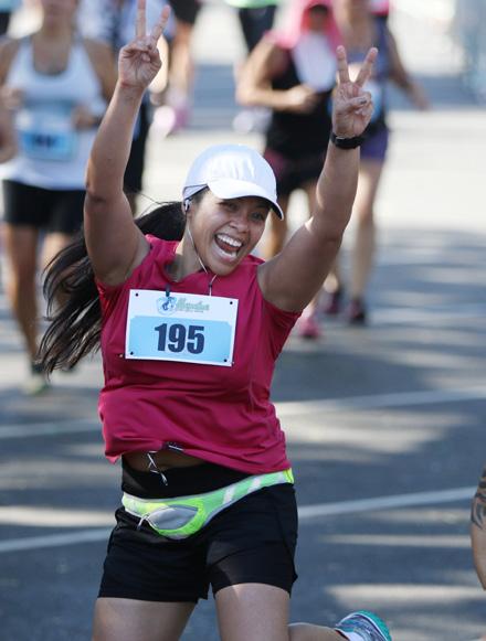 THE FINISH THE FINISH \\ T he finish is on Kalakaua Avenue in Kapiolani Park. Collect your finisher medal and hang out in the finisher village with friends and family.