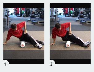 TFL Roll Place your right side (hip) down on top of a foam roller.