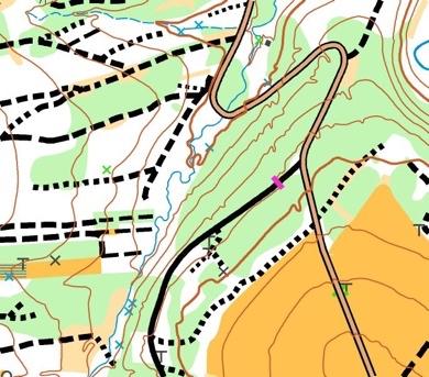 17. Terrain description Forest and open areas, dense track network, mostly good rideability. Some tricky steep sections.