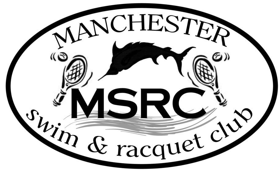 MANCHESTER SWIM & RACQUET CLUB Manchester Swim & Racquet Club is proud to offer Manchester and area residents