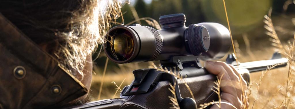R8 THE INFINITY LINE FUNCTION AND DESIGN The Blaser Infinity riflescopes were designed by hunters with a passion for hunting.