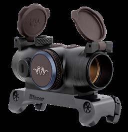 All operating elements are designed for easy and safe operation when the hunter is