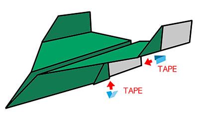 Paper Airplane Folding Activity 3 Step 9: The