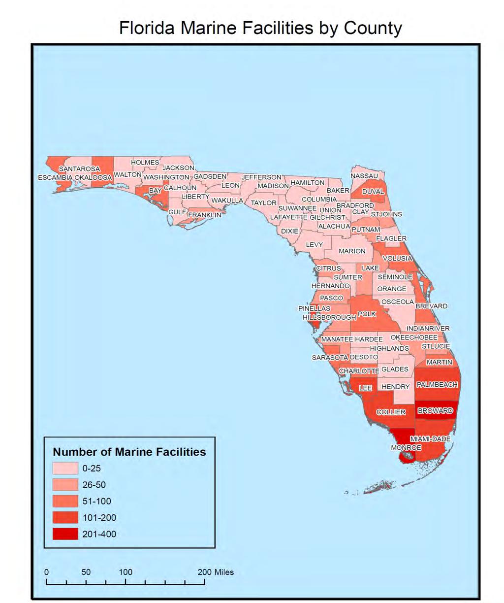 Map 9 Source: Florida Department of Environmental Protection (FDEP), Florida