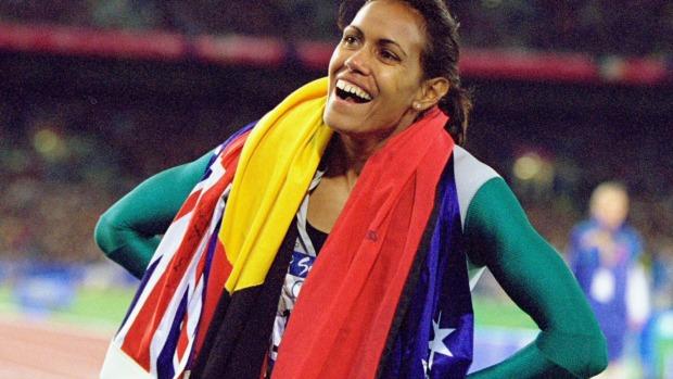 2 Nevertheless, at Atlanta in 1996 and Sydney in 2000, Freeman was warned she could be stripped of any medals at the Olympics if she showed pride in both her flags - Australian and Aboriginal.