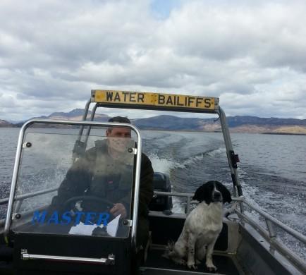 Bailiffing Loch Lomond is patrolled regular both midweek and at the weekend.