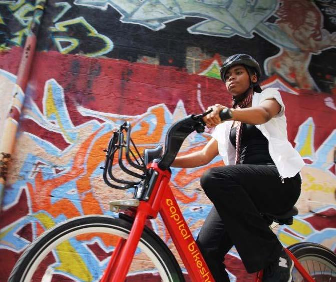 A large share of Capital Bikeshare members increased their use of bicycling Eighty percent of survey respondents said they bicycled more often now than they did before joining Capital Bikeshare and