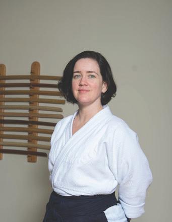 BOARD PRESIDENT: FAITH LUMSDEN There are lots of great things about practicing aikido: the exercise,
