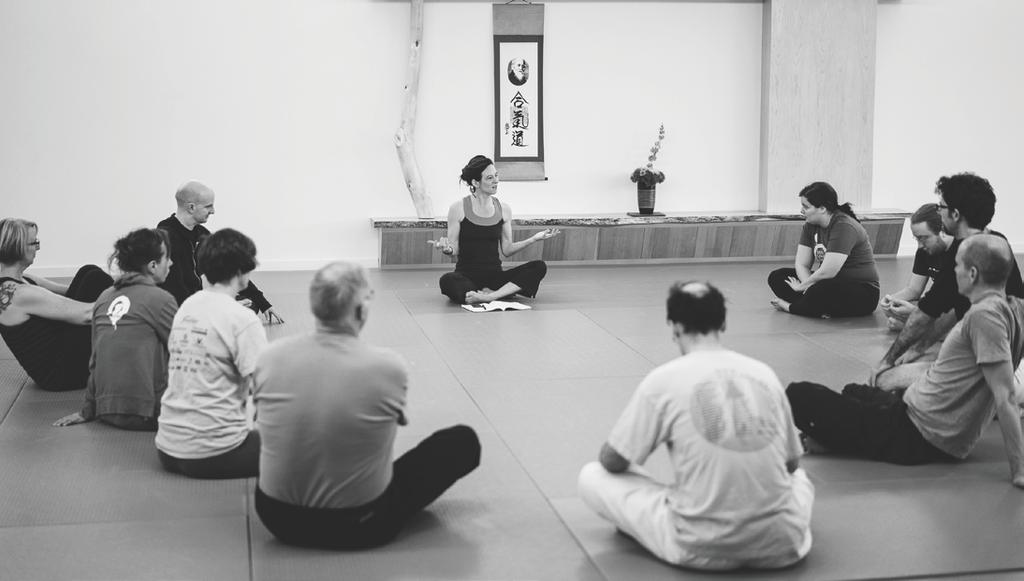 6 PROGRAM HIGHLIGHTS The Instructor s Laboratory Meeting on weekends throughout the year, all of the dojo instructors gather to explore and refine our teaching methods.