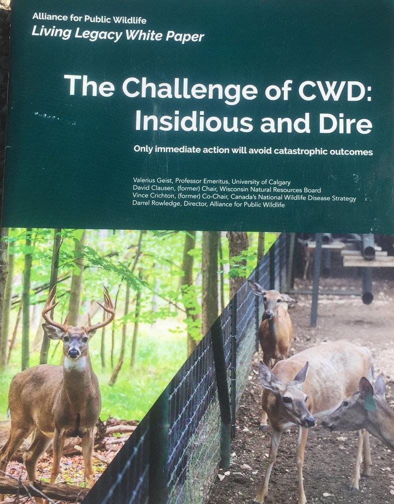 In 2015, Chronic Wasting Disease (CWD) was found in the Edwards
