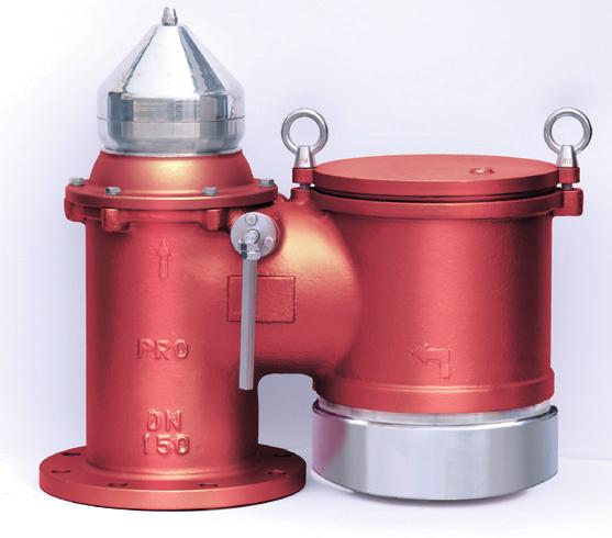 Smart HIGH VELOCITY PRESSURE / VACUUM RELIEF VALVE (with Gas Free Cover) This valve is also designed for devices to prevent the passage of flame into cargo tanks in tankers and to relieve excessive