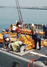 The SRC requires a diver, HARDSUITTM ADS or ROV to connect the down-haul cable and requires the surface support vessel to provide maneuvering into location.
