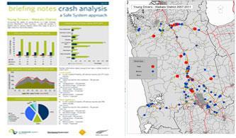 Other information: Crash Analysis System trend reports and briefing notes The Transport Agency carries out further analysis on reported crashes in the Crash Analysis System (CAS) which will also be