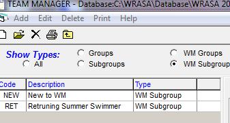 9. ** Optional ** Groups and Subgroups are then