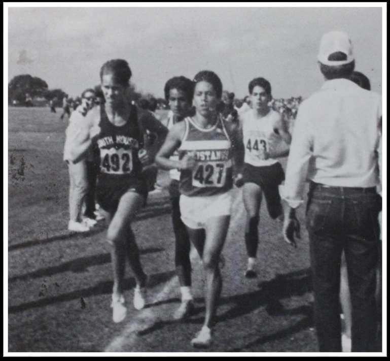 Cross Country Reuben Reina State Champion, 1985