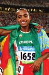 Abreham Cherkos (Ethiopia) Born: 23 September 1989 Asella, Oromia region Marathon best: 2:06:13 Boston 2011 London Marathon record: None Boston: 2011-5th 2:06:13 Amsterdam: 2010-4th 2:07:29 : None