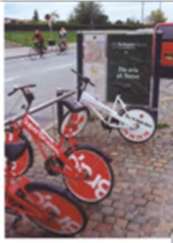 Bikesharing Generations 1 st Generation: Free Bikes ( White Bikes ) Demonstration and provided increased mobility 2 nd Generation: Coin Deposit Systems Emerged from a need to deter theft and