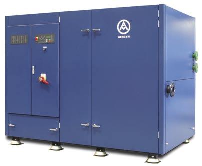 Aerzen Screw Compressor DELTA TWIN Double-stage, dry compressing pneumatic, glass industry, paint spraying units, medicine technology, surface technology, breweries, dairies and many other