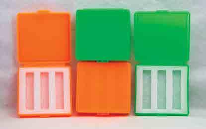 or 6 flush mount choke tubes depending on the style of choke. Choke Case (green)...#00203 Choke Case (orange).