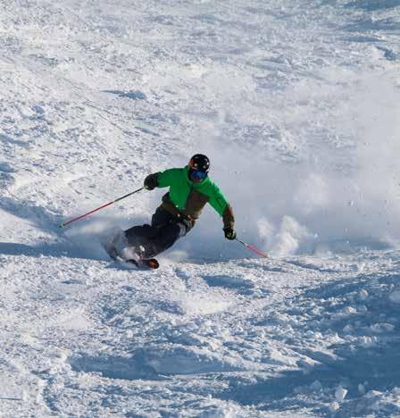 6.5 VARIABLE OFF-PISTE SKIING Skiing presents many challenges and while this chapter outlines some of the more common snow conditions and terrain challenges there are many other conditions that have