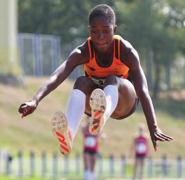 (Women) Julia du Plessis High Jump (Women) Ruswahl Samaai Long Jump (Men) Zarck Visser Long Jump (Men) Zinzi Chabangu Long Jump, Triple Jump (Women)