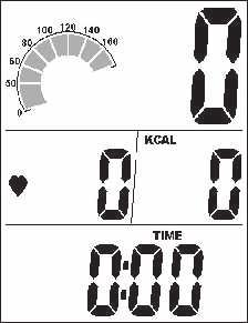 Console Operation Time Time is measured in min:sec. There is a time of day clock and a workout timer clock. The workout time will count up or count down during pedaling.