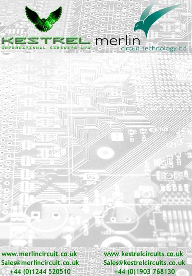 MerlinK April 2007 Newsletter In this months edition Nepcon 2007, Birmingham NEC 15-17th May, Kestrel News, Tech