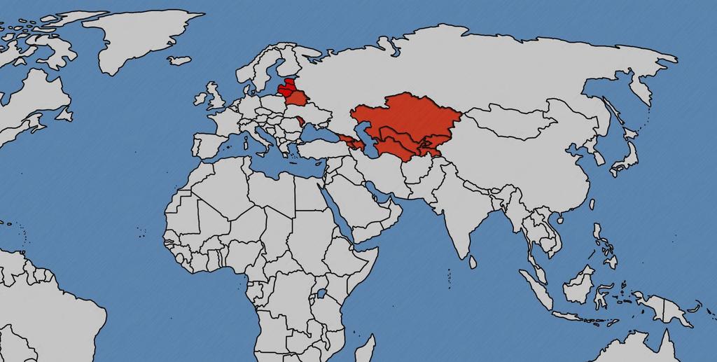 Current Territories Setanta Sports Eurasia is