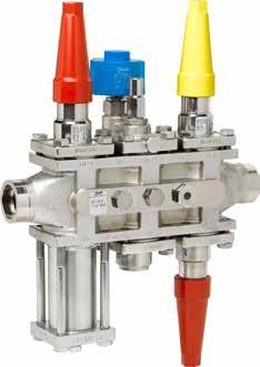 Data sheet Valve station ICF 15, ICF 20, ICF 25, ICF 50 and ICF 65 Based on advanced technology the ICF valve station incorporates several functions in one housing, which can replace a series of