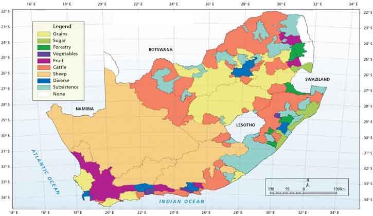 Source: WWF, Agriculture: Facts & Trends South Africa, 2015 Local Environmental Conditions South Africa is a rich and diverse country.